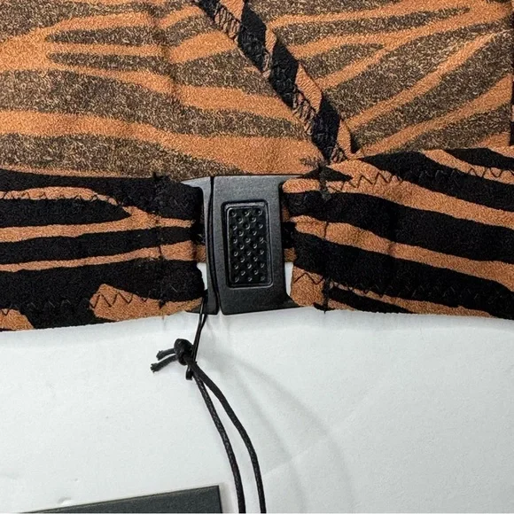 NWT Lisa Marie Fernandez Triangle Bikini Set Zebra Animal Print LMF Sz 3 (6-8) - Picture 13 of 15